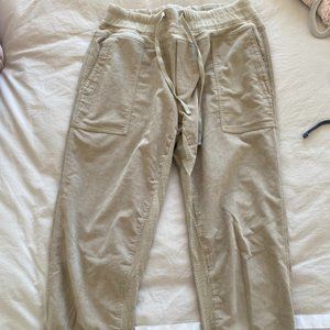 James Perse microsuede jersey utility pants